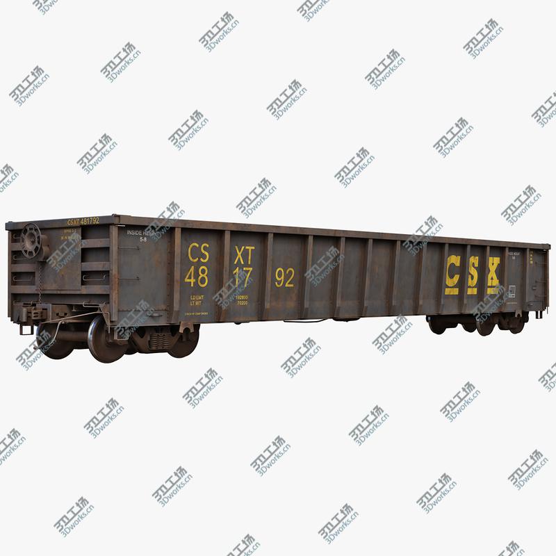 images/goods_img/2021040162/Coal Gondola Open Top Car E534 3D/1.jpg